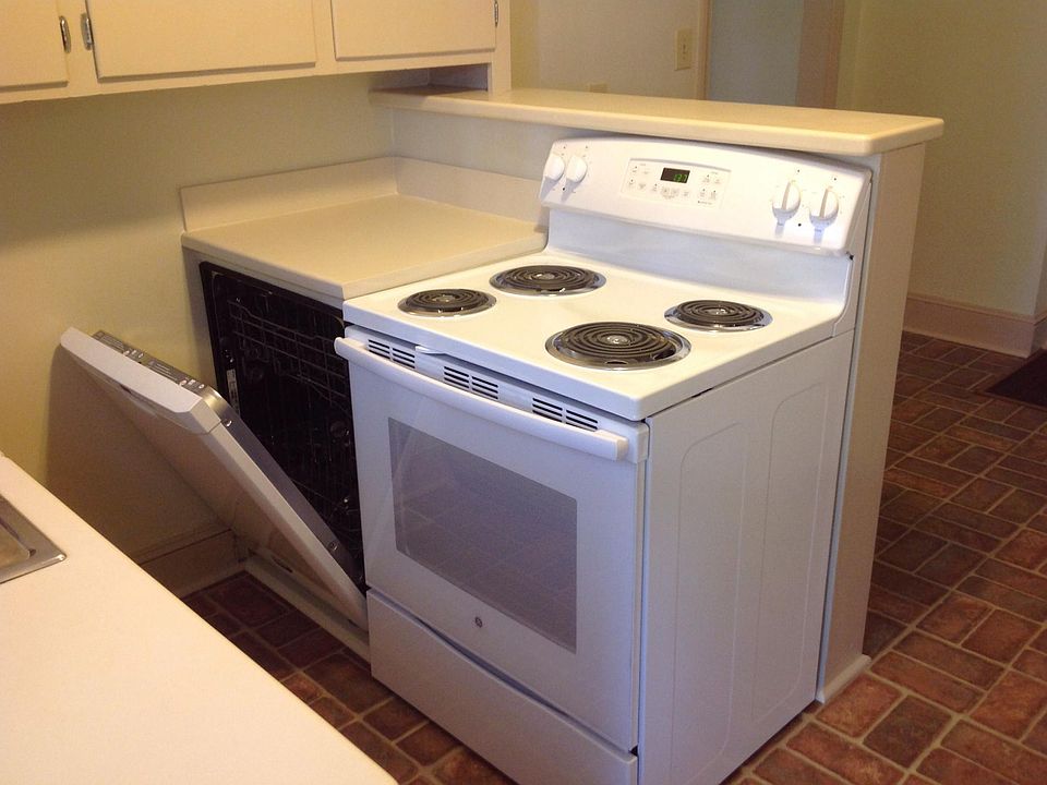Kitchen stove & dishwasher