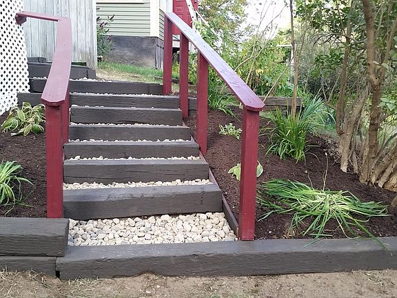 Front stairway