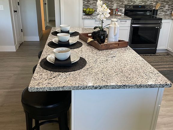 Center island, all new cabinets, countertops and stainless-steel appliances