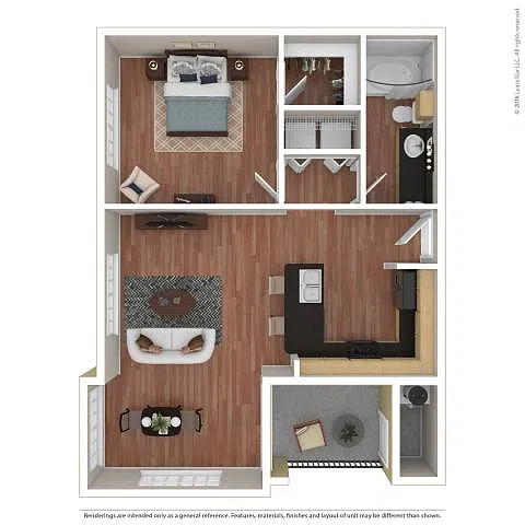 Floor plan 1B