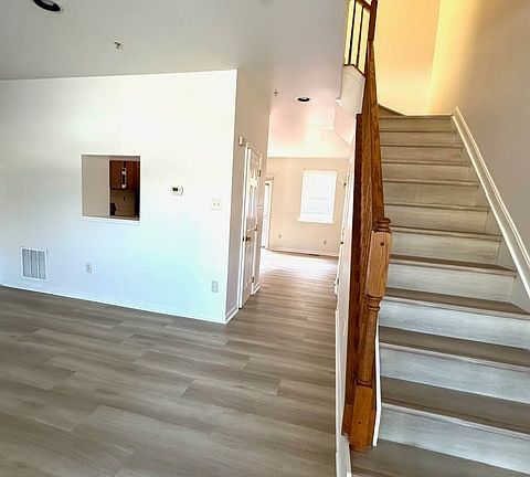 Stairs going upper level