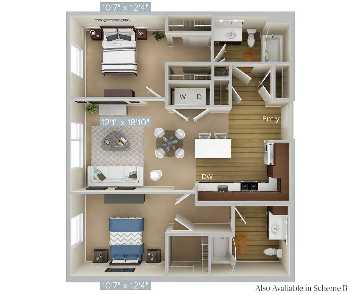 Floor plan B2-1044-A