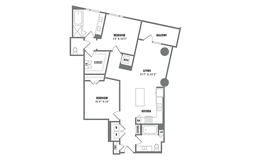 Floor plan B0