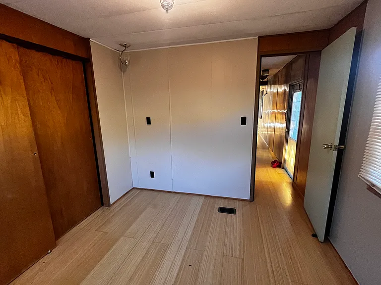 Bedroom, hallway