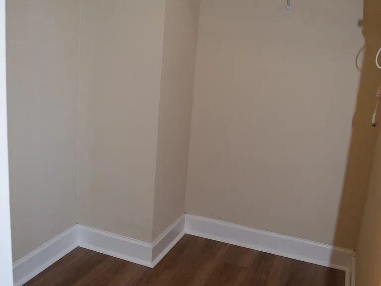 Walk-in closet.
