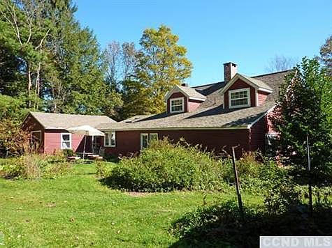 Back of House with garage