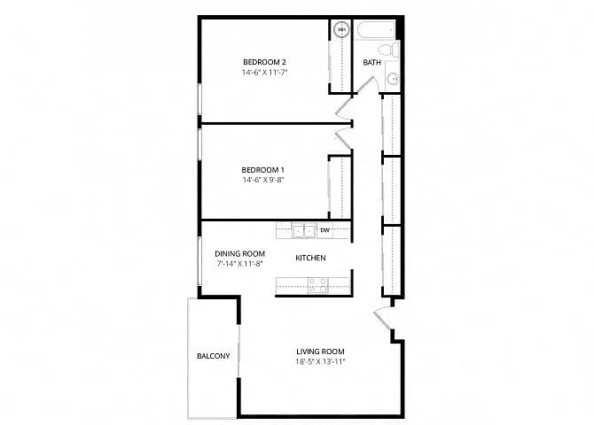 Floor plan Cordoba