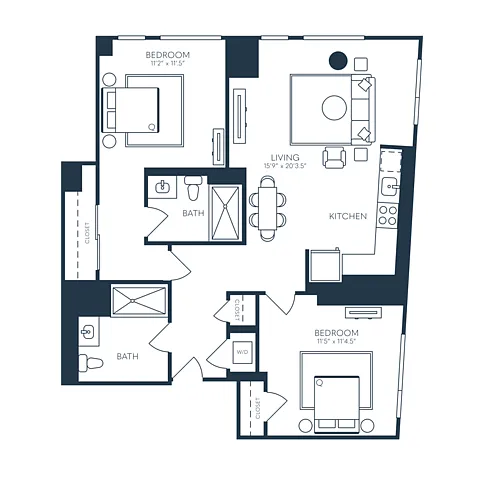 Floor plan B4