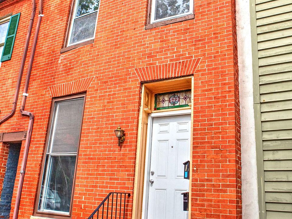 Front of the house - historic Fells Point house
