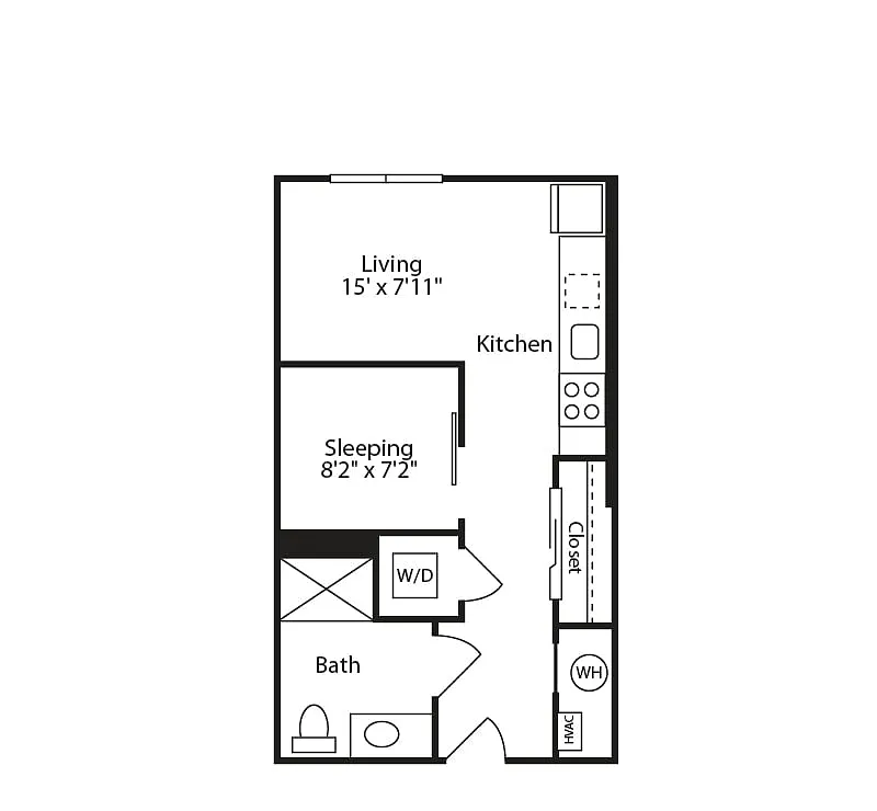 Floor plan Studio-S4