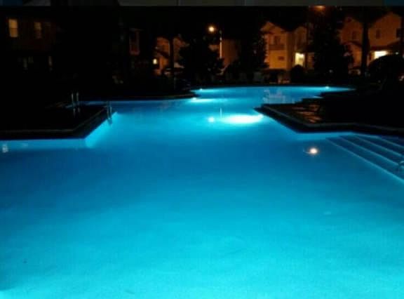 heated pool