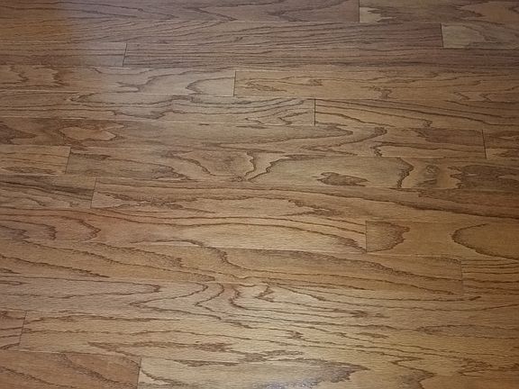 wood fls - foyer & dining rm