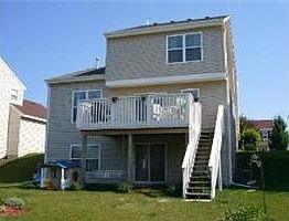 Back view of house