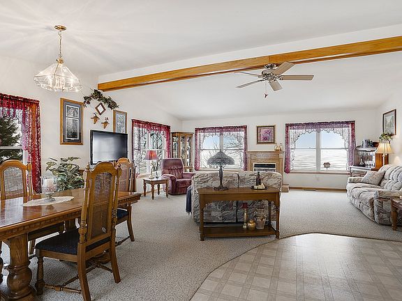 View from foyer of lake!