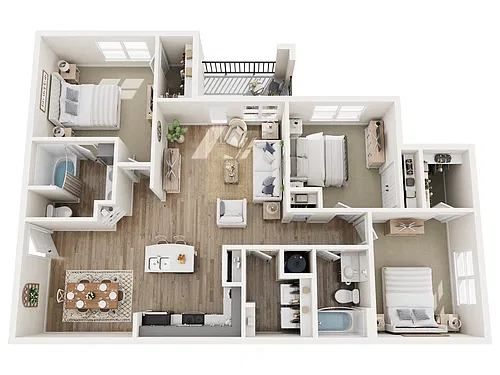 Floor plan C1
