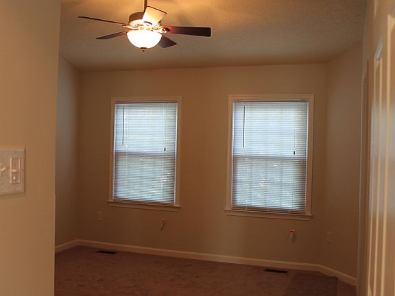 Master bedroom view from doorway.
