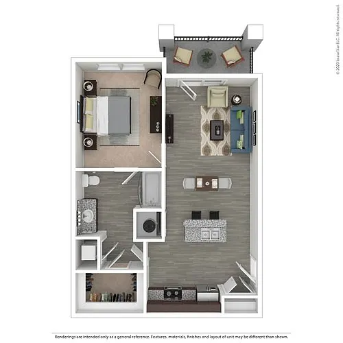 Floor plan Luca Patio