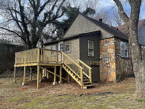 Rear of House from Alley 