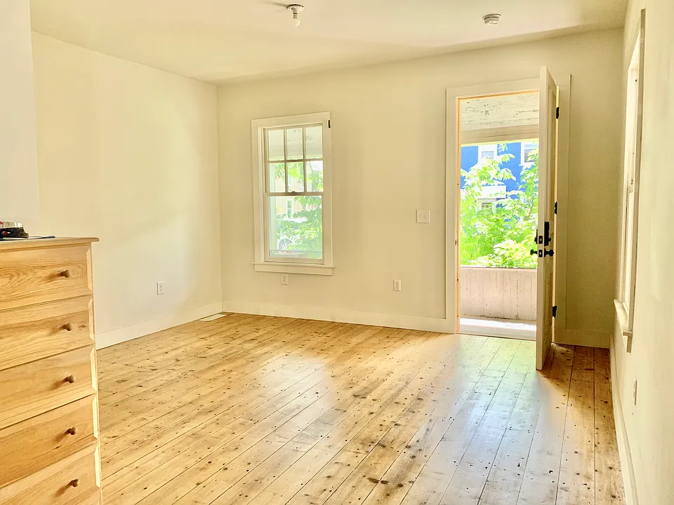 Front door into living/dining