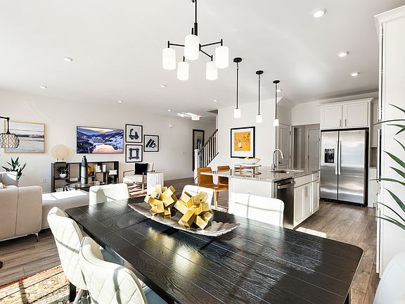 Dining area near kitchen