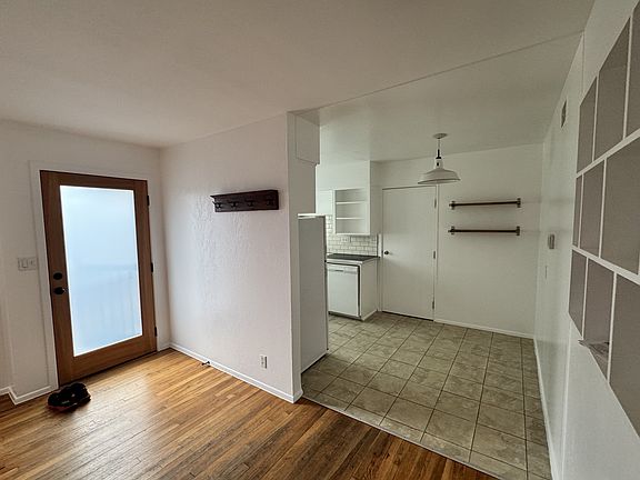 Kitchen, front door