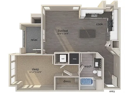 Floor plan A1