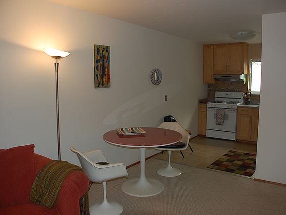 Kitchen co-joined with Living room