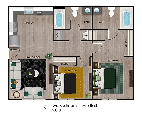 Floor plan K