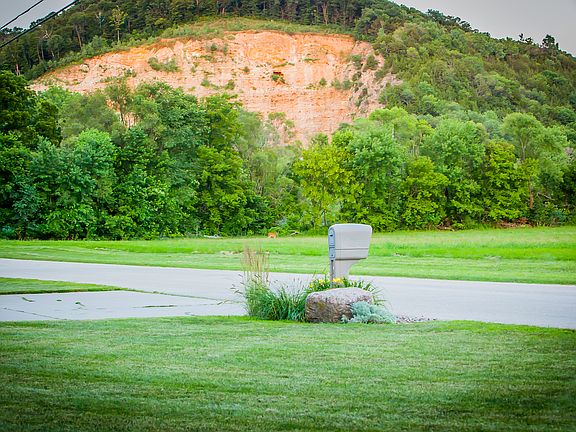 Front view-open field/bluff