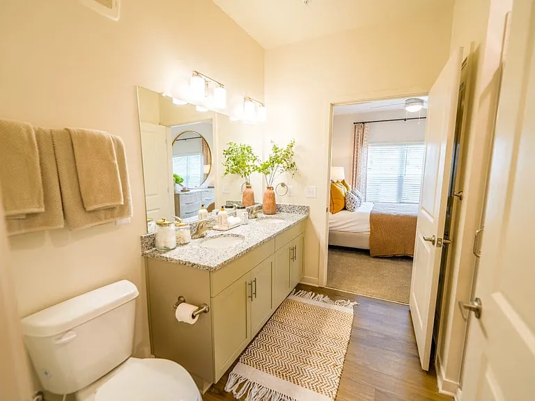 2x2 model unit master bathroom