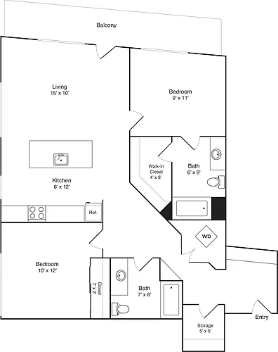 Floor plan B2