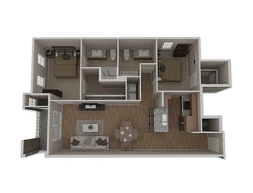 Floor plan Plan-F
