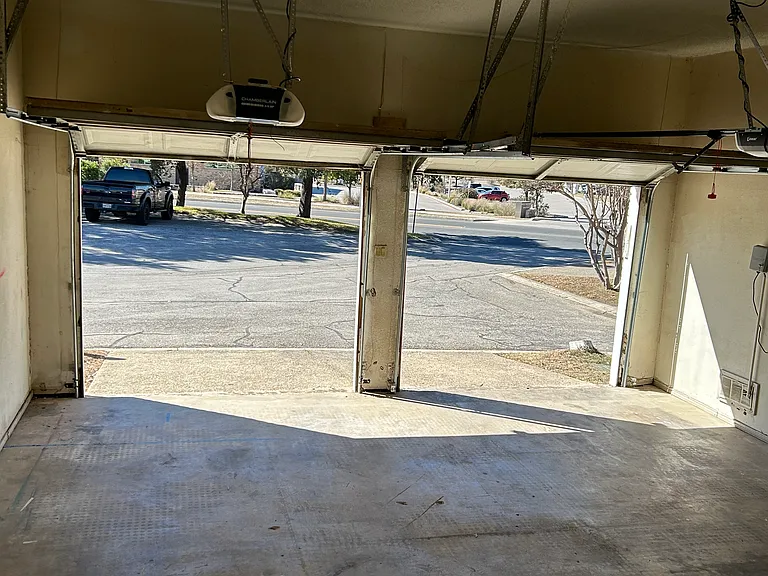 Here is the garage.