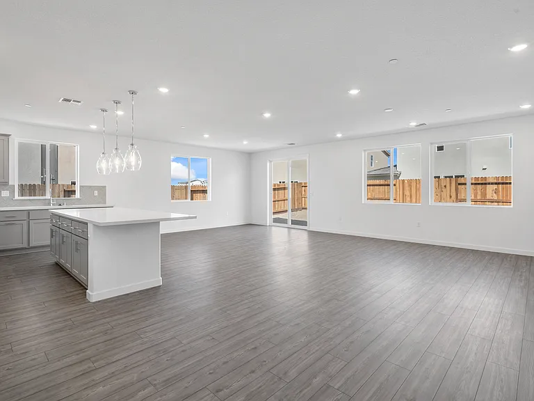 Open kitchen living area