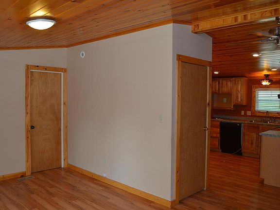 living room view into kitchen