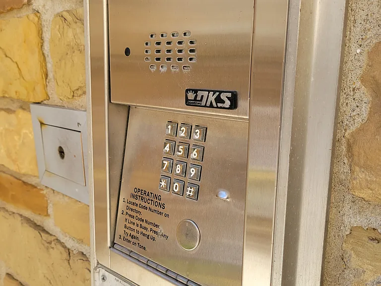 Keypad entry