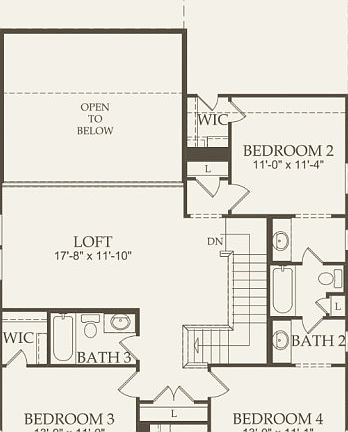 Second Floor 4 br 3 ba