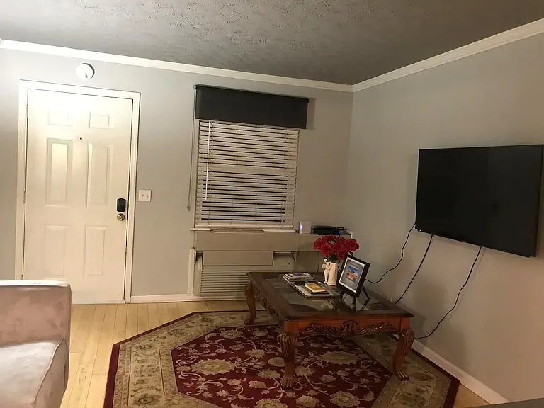 Living room with TV