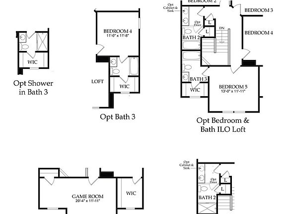 Second Floor Options