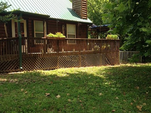 Side of house with the ramp 