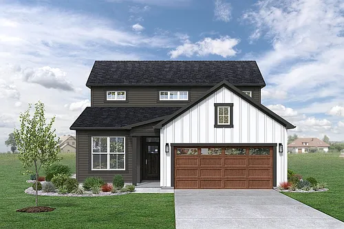 Floor plan E1 - Carver