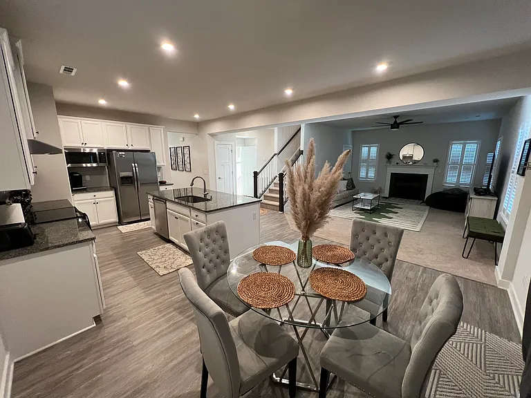 Downstairs area