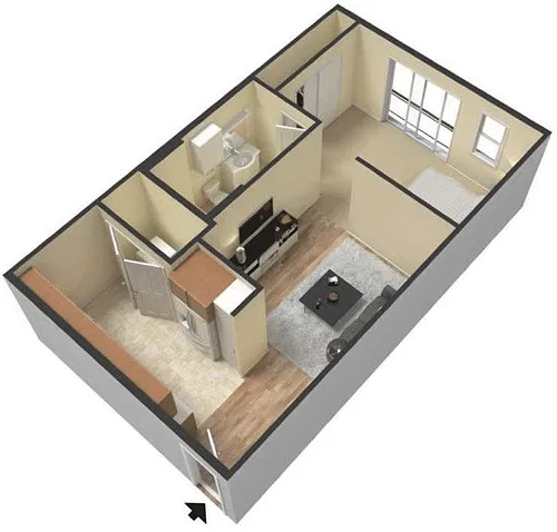 Floor plan A4