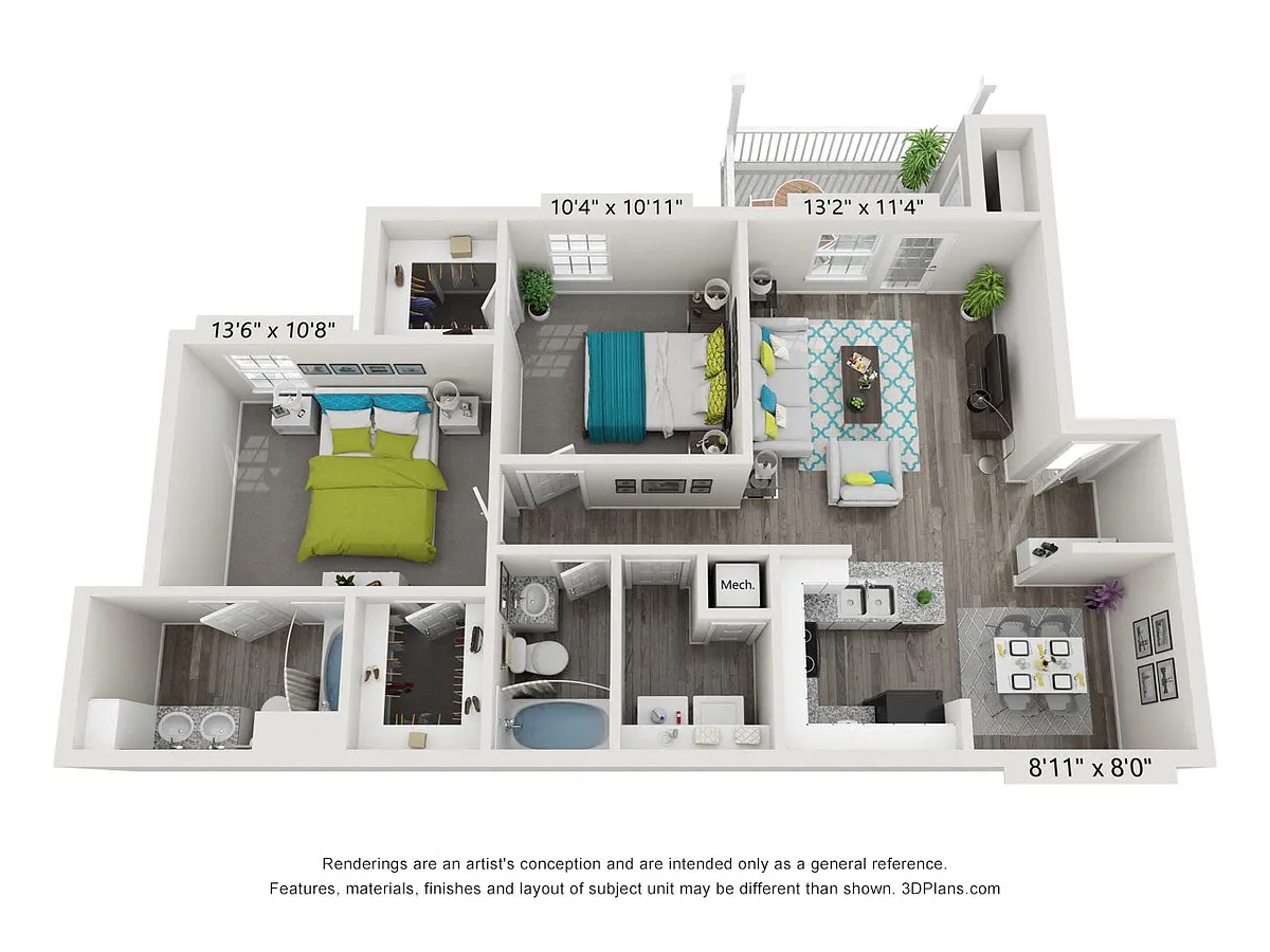 Floor plan Cambridge