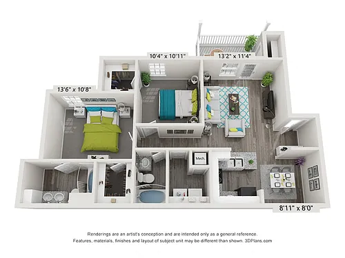 Floor plan Cambridge