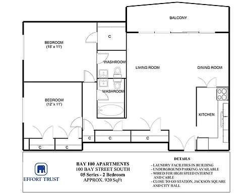 Floor plan 1105