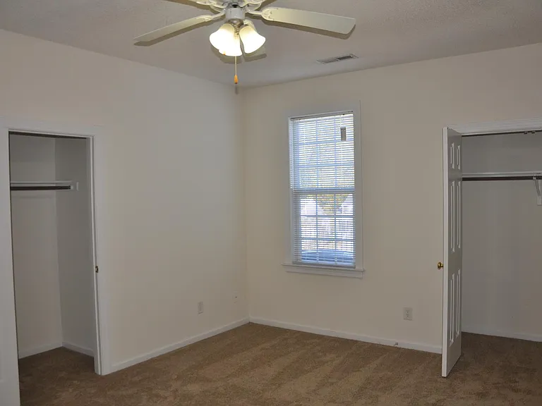 3 Bedroom Master with Double Closets