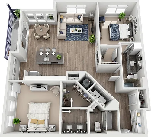 Floor plan B6a