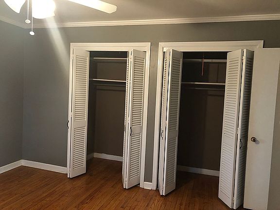 1st BR - Double Closets