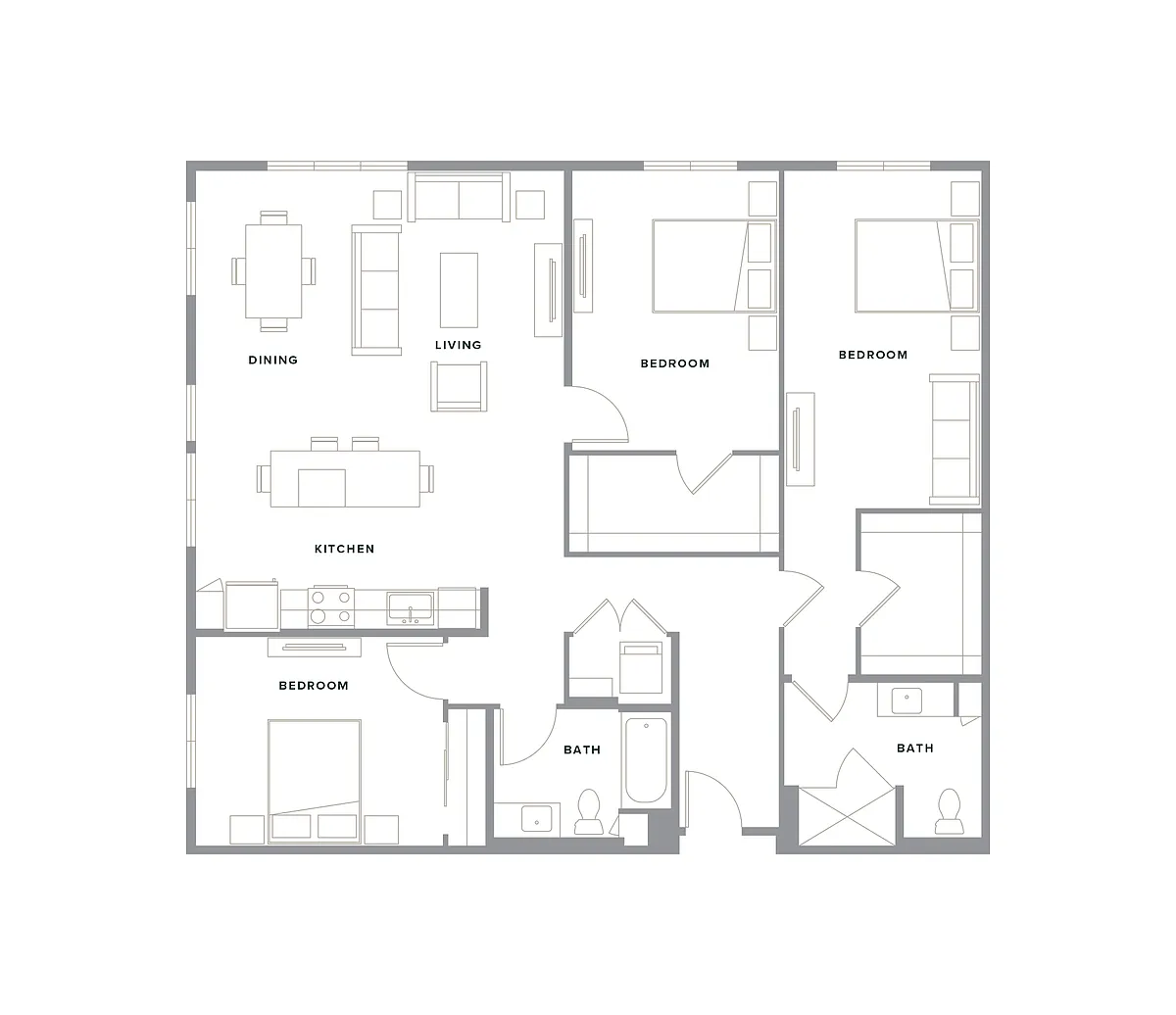 Floor plan C-C5